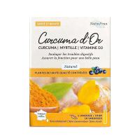 Tinh nghệ nano Curcuma d’Or NatinFran của Pháp hộp 10 ống