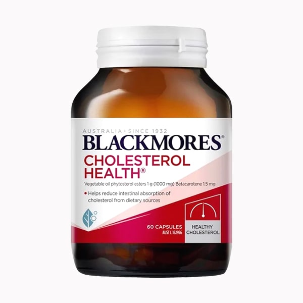 Viên uống hỗ trợ giảm mỡ máu Blackmores Cholesterol Health của Úc