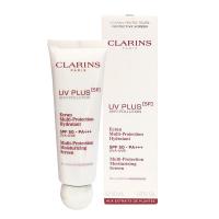 Kem chống nắng Clarins UV Plus Anti-Pollution Rosy Glow Pháp Mẫu Mới