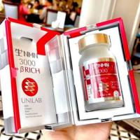Viên uống trẻ hóa da NMN 3000 BRich Unilab 60 viên Nhật Bản