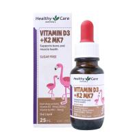 Vitamin D3 K2 MK7 Healthy Care 25ml cho trẻ sơ sin...