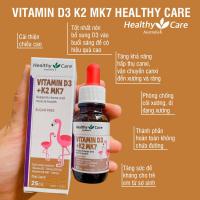 Vitamin D3 K2 MK7 Healthy Care 25ml cho trẻ sơ sinh