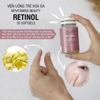 Viên uống Myvitamins Beauty Retinol 30 Softgels của Pháp