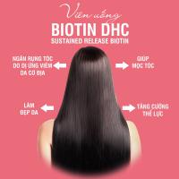 Viên uống Biotin DHC Sustained Release Biotin 30 viên Nhật