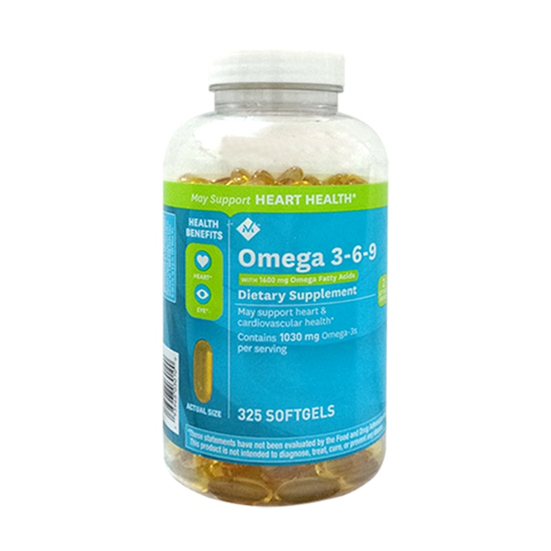 Viên Uống Bổ Sung Dầu Cá Omega 3 6 9 Supports Heart Health