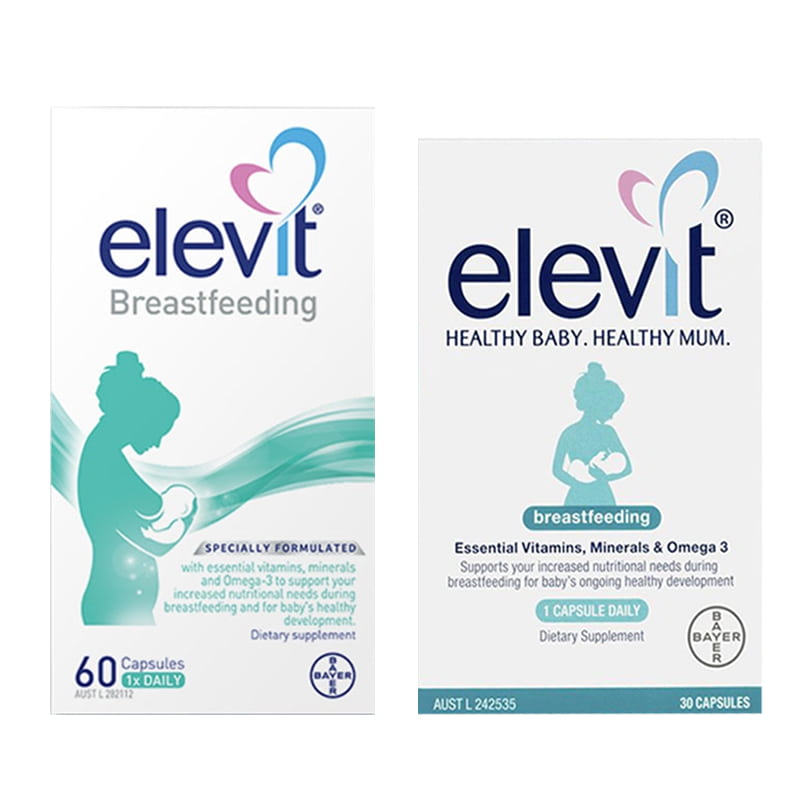 Thuốc Elevit Breastfeeding  bổ sung Vitamin cho phụ nữ sau khi sinh