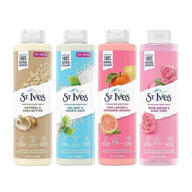 Sữa tắm tẩy tế bào chết ST.Ives Body Wash 650ml của Mỹ