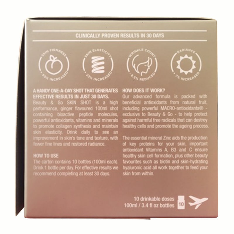 Nước uống đẹp da Skin Shot Bioactive Collagen 100ml, giá tốt