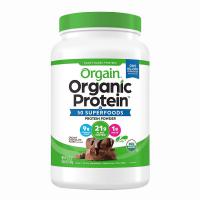 Bột protein hữu cơ Orgain Organic Protein & Probiotics vị Chocolate