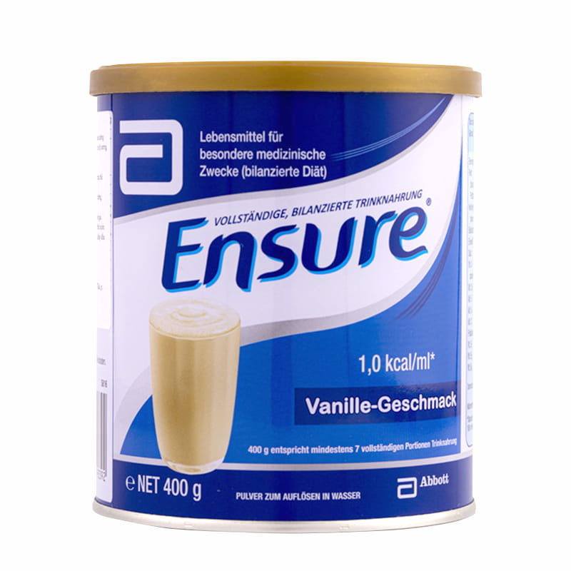 Sữa Ensure Đức 400g hương Vani, bổ dưỡng cho mọi lứa tuổi