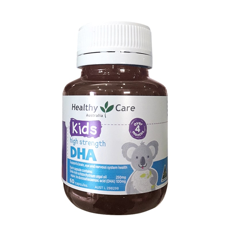 Viên bổ sung DHA cho bé Healthy Care Kid’s High DHA 60 viên