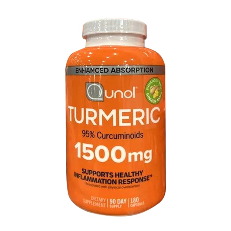 Viên uống tinh chất nghệ Qunol Turmeric 1500mg 180 viên Mỹ