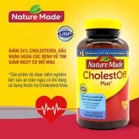 Thuốc giảm Cholesterol Nature Made CholestOff Plus 210 viên