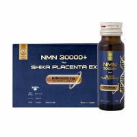 Nước uống NMN 30000+ Plus Shika Placenta EX 50ml x 10 chai (SALE DATE T7/2024)