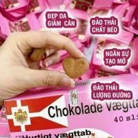 Kẹo socola giảm cân Chokolade Vaegttab Đan Mạch 40 viên