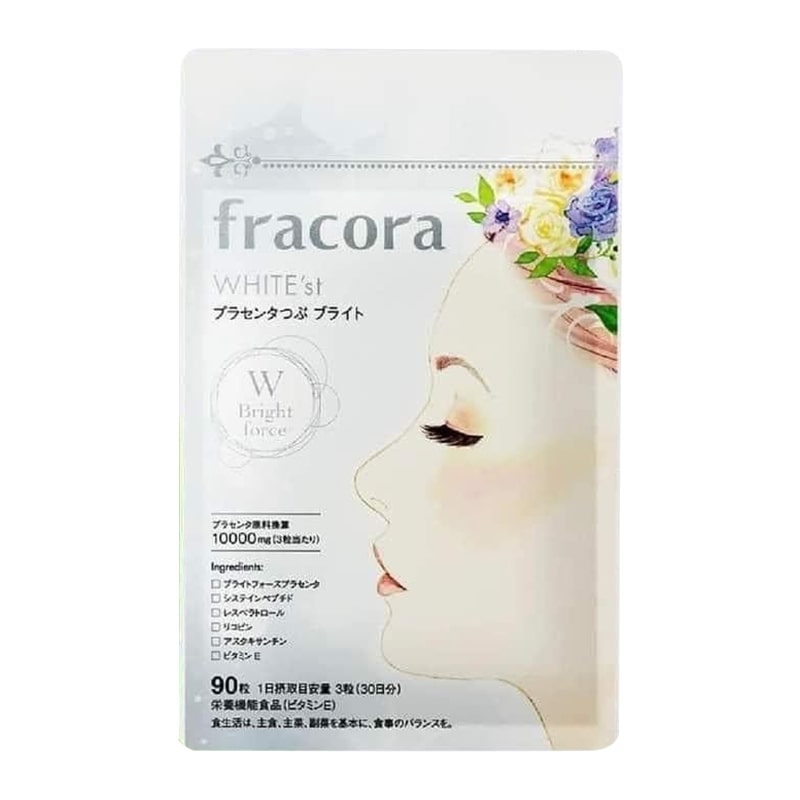 Viên uống trắng da Fracora White’st Bright Force 90 viên