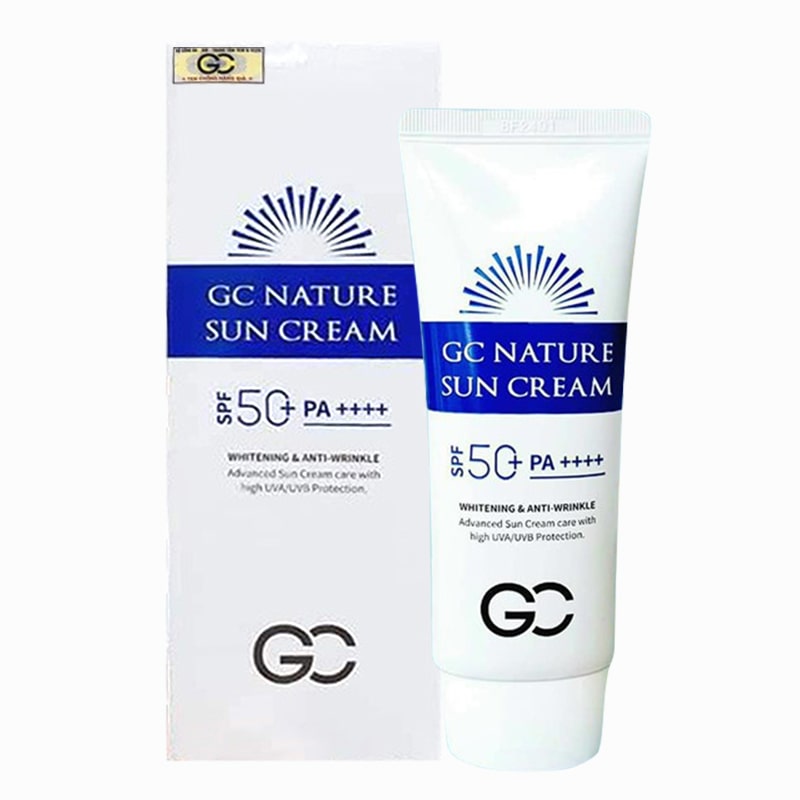 Kem chống nắng GC Nature Sun Cream SPF 50+ PA++++