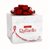 Socola phủ dừa Ferrero Raffaello hộp vuông nơ 300g