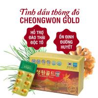 Tinh dầu thông đỏ CheongWon Gold Samsung 120 viên