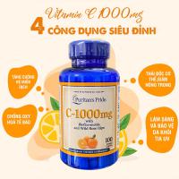 Viên uống Vitamin C 1000mg Puritans Pride 100 viên-Mỹ