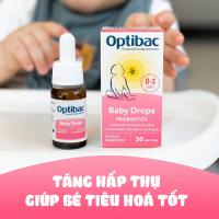 Men vi sinh Optibac Baby Drops 0-3 Years của Anh cho bé