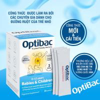 Men vi sinh Optibac Babies & Children 0-12 tuổi của Anh