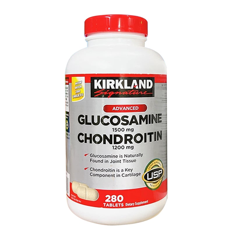 Glucosamine 1500 Chondroitin 1200 Kirkland 280 viên