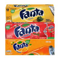 Nước ngọt Fanta vị dứa thùng 12 lon của Mỹ - nhiều...