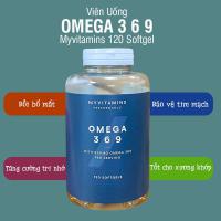 Viên uống Omega 3 6 9 Myvitamins 120 Softgel của Pháp