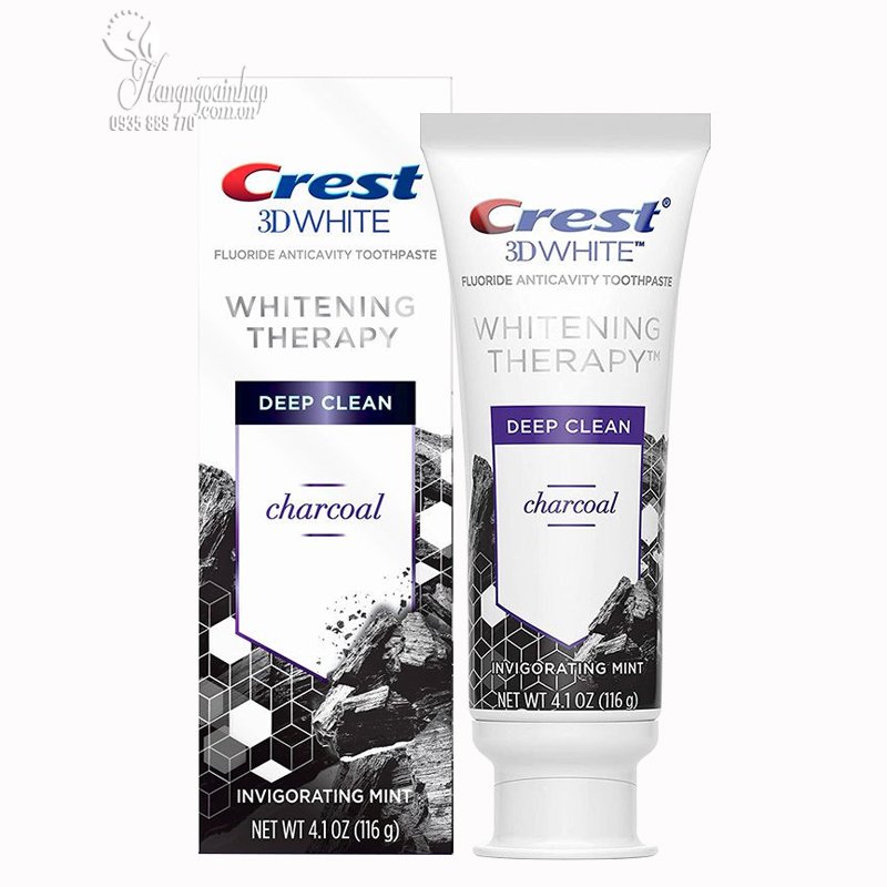 Kem đánh răng Crest 3D White Whitening Therapy 116g