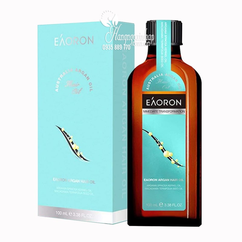 Tinh dầu dưỡng tóc Eaoron Argan Hair Oil 100ml Úc