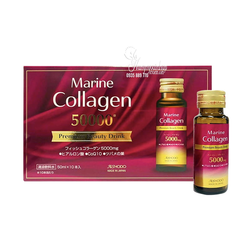 Marine Collagen 50000 Premium Beauty Drink của Nhật