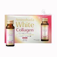 Nước uống trắng da Aminohada White Collagen Aishodo