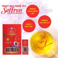 Nhụy hoa nghệ tây Saffron Tak Momtaz của Iran hộp 1gr