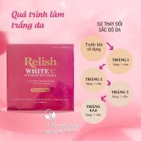 Viên sủi Relish White C trắng da mờ nám, thải độc tố