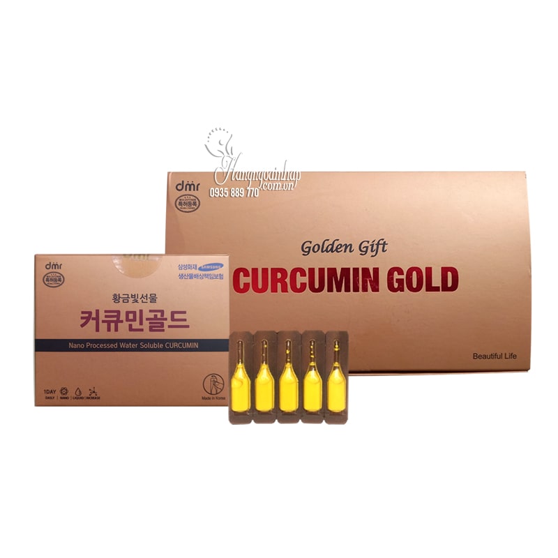 Tinh chất nghệ nano DMR Golden Gift Curcumin Gold Hàn Quốc