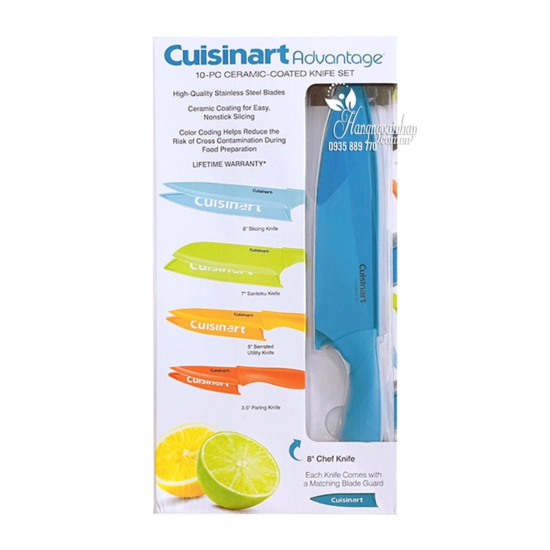 Set 5 dao Cuisinart Advantage thép không gỉ của Mỹ