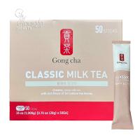 Bột trà sữa Gong Cha Classic Milk Tea hộp 50 gói Hàn