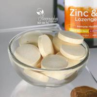 Viên ngậm Swanson Zinc & C Lozenges 200 viên của Mỹ