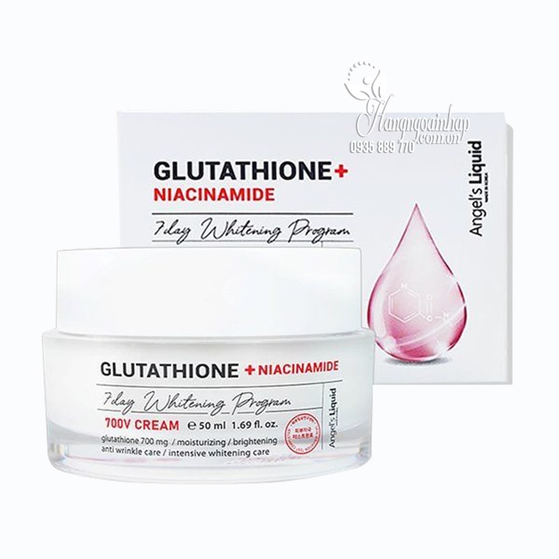 Kem dưỡng trắng 7day Whitening Program Glutathione 700 Cream