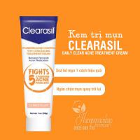 Kem trị mụn Clearasil Daily Clear Acne Treatment Cream 28g của Mỹ