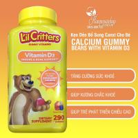 Calcium Gummy Bears With Vitamin D Kẹo Dẻo Bổ Sung Canxi Cho Bé