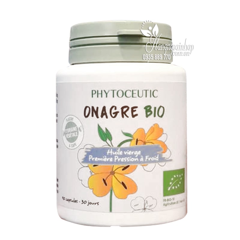 Hoa anh thảo hữu cơ Phytoceutic Onagre Bio 90 viên của Pháp