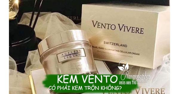 Kem Vento có phải kem trộn không? Có mấy loại 