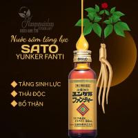 Nước tăng lực sâm Sato Yunker Fanti 50ml nội địa Nhật Bản