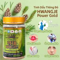 Tinh dầu thông đỏ Hwangje Power Gold 500mg của Hàn Quốc