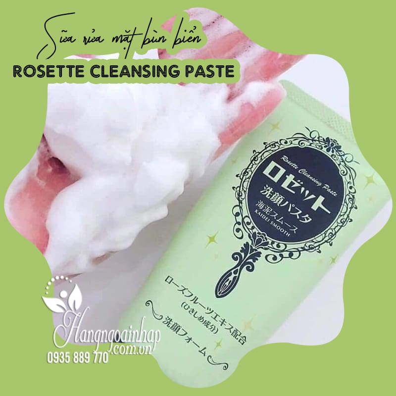 Sữa rửa mặt trị mụn rosette Nhật Bản có tốt không? Review, thành phần, công  dụng, cách dùng, giá - CÁCH TRỊ MỤN