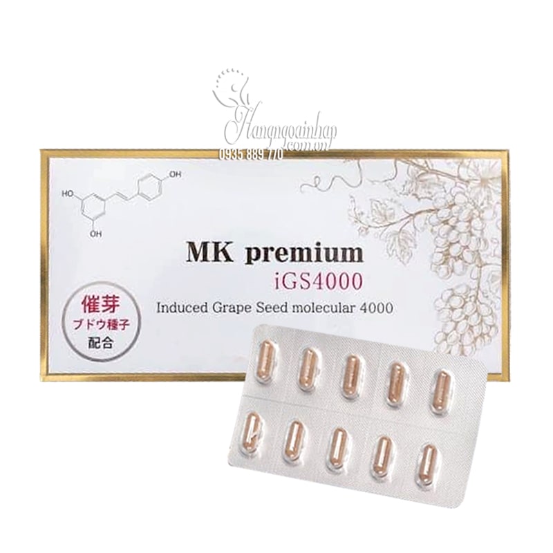 MK Premium IGS4000 của Nhật Bản 30 viên hỗ trợ ung thư