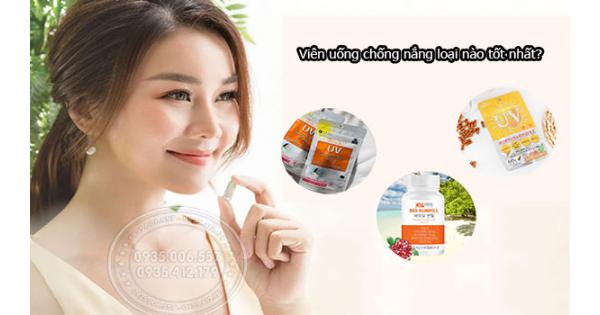 Viên uống chống nắng loại nào tốt nhất? Không thể bỏ qua 3 sp này