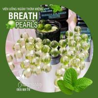 Viên uống ngậm thơm miệng Breath pearls hộp 50 viên của Úc